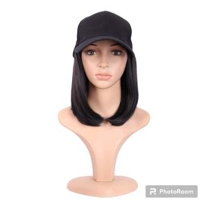 12 Inch/30cm Short Straight Bob Wig Resistant Synthetic Hair Extension Daily Use